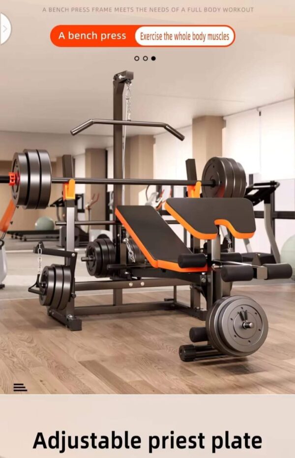 Multi-Function Bench Press, With Barbell Weights in ghana price